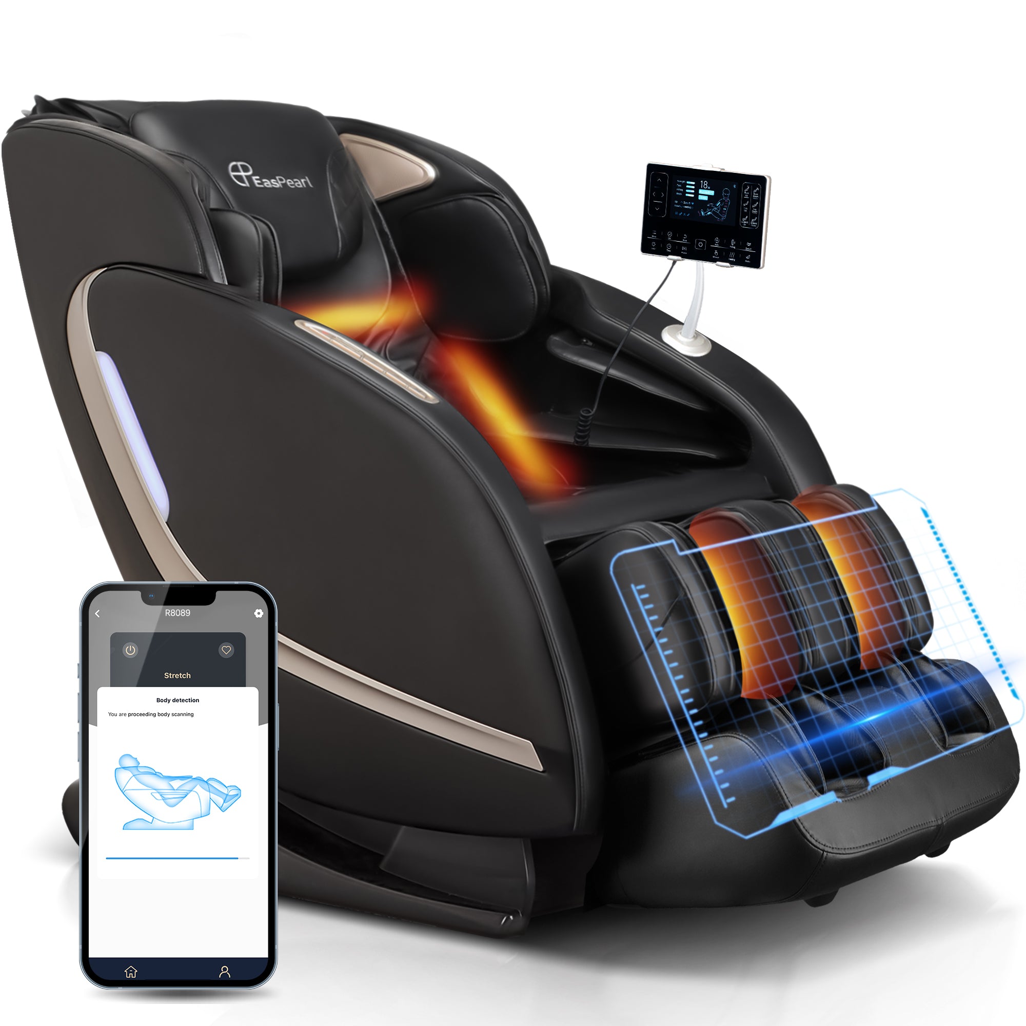 Discover the Ultimate 3D APP Massage Chair under $2000 – Easpearl 