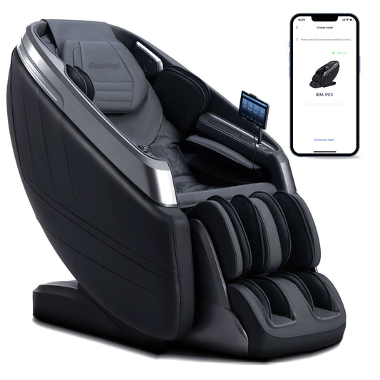 2024 4D massage chair with human-like rollers & 4 controls