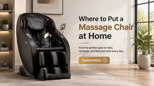 Where to Put a Massage Chair at Home