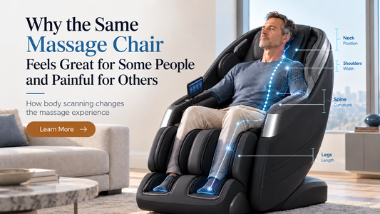 Why the Same Massage Chair Feels Great for Some People and Painful for Others