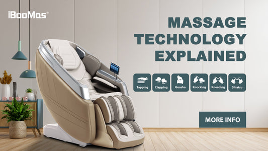 6 Massage Techniques Explained: How iBooMas Massage Chairs Deliver Full Body Relief