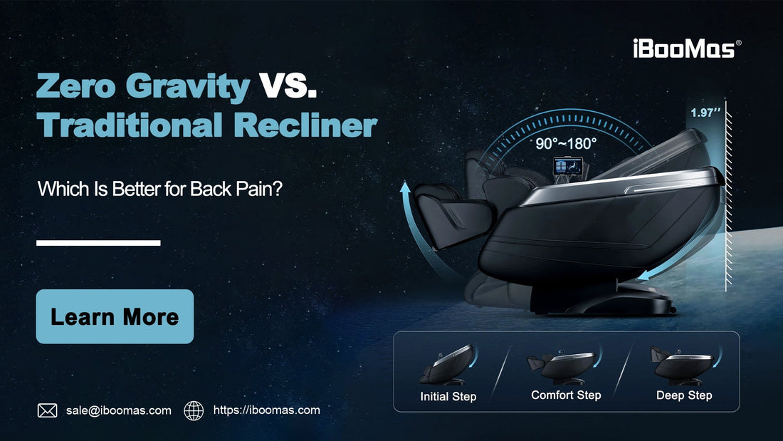 Traditional Recliner vs. Zero Gravity Massage Chair: Which Is Better for Back Pain?