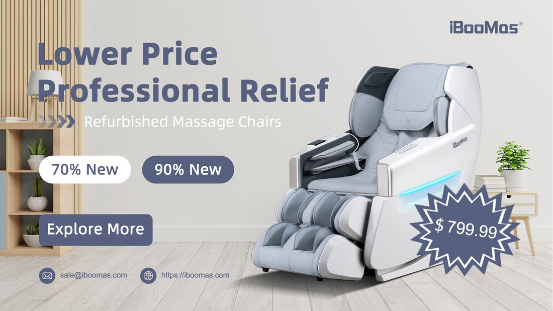 Refurbished Massage Chairs: How to Get Professional Relief at a Lower Price