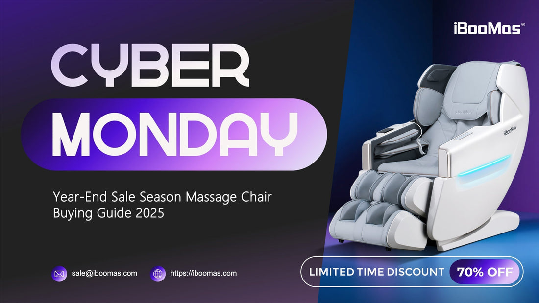 Cyber Monday & Year-End Sale Season Massage Chair Buying Guide 2025