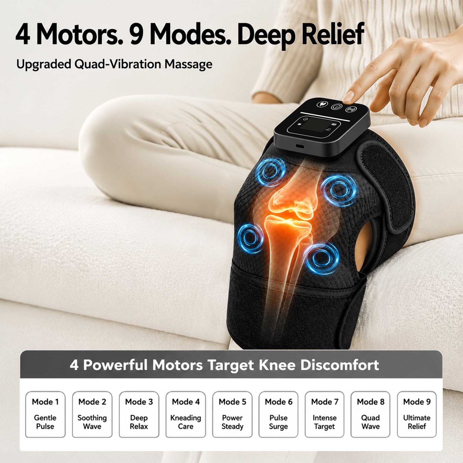 portable knee massager