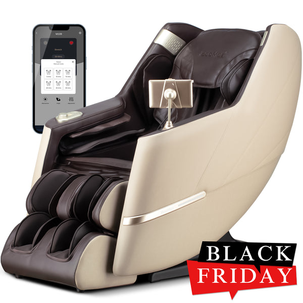 <Christmas Package> IBooMas® M109 3D Massage Chair Full Body Shiatsu Massager with LCD Screen