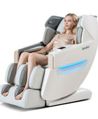 iBooMas AI Voice Control Back&Foot Heating Zero Gravity Massage Chair Full Body (R8603)