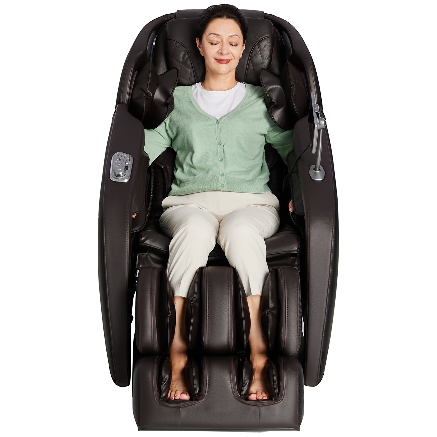 Affordable All-In-One 3D Back Shoulder Foot Massage Chair | iBooMas