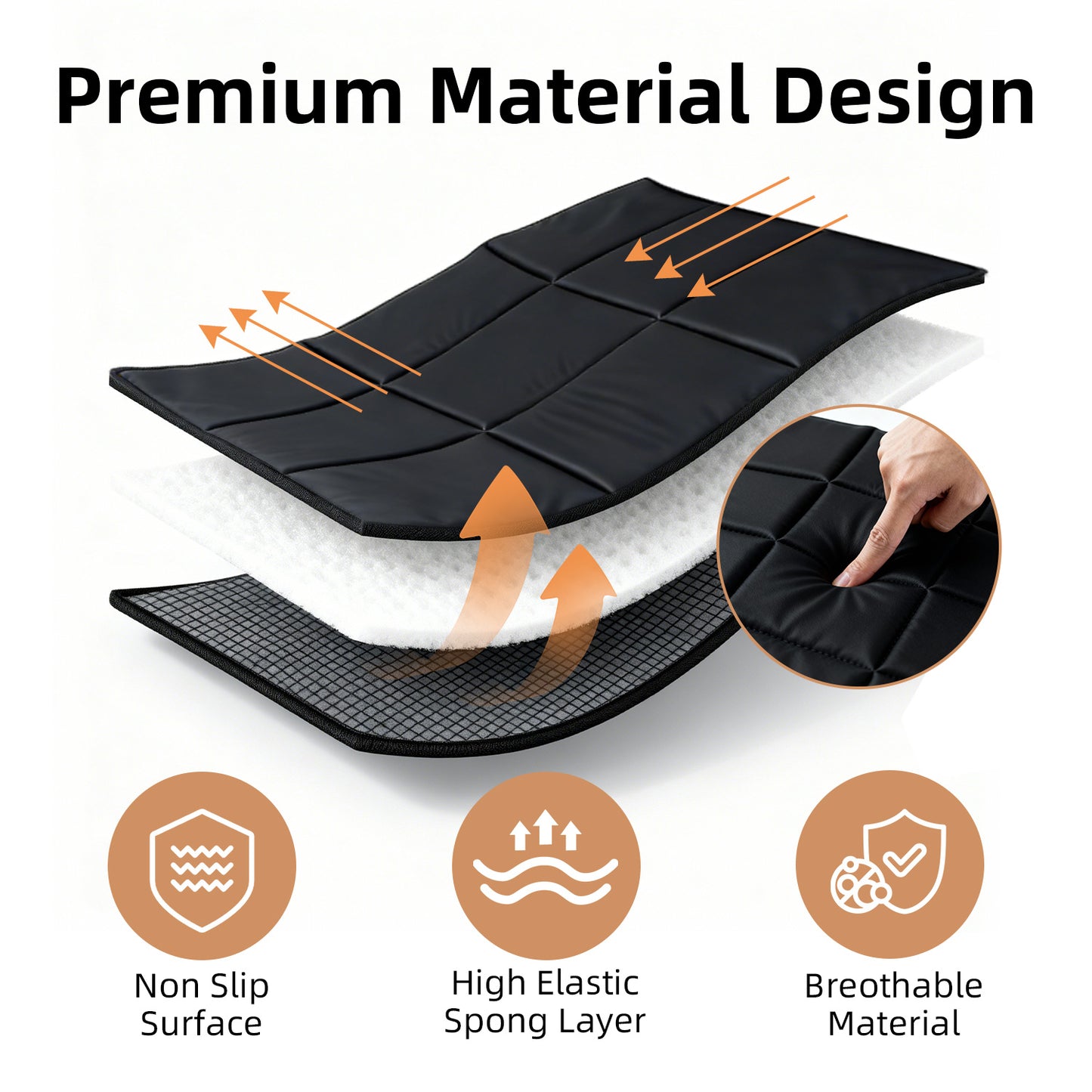 iboomas chair recliner with back pad premium material design