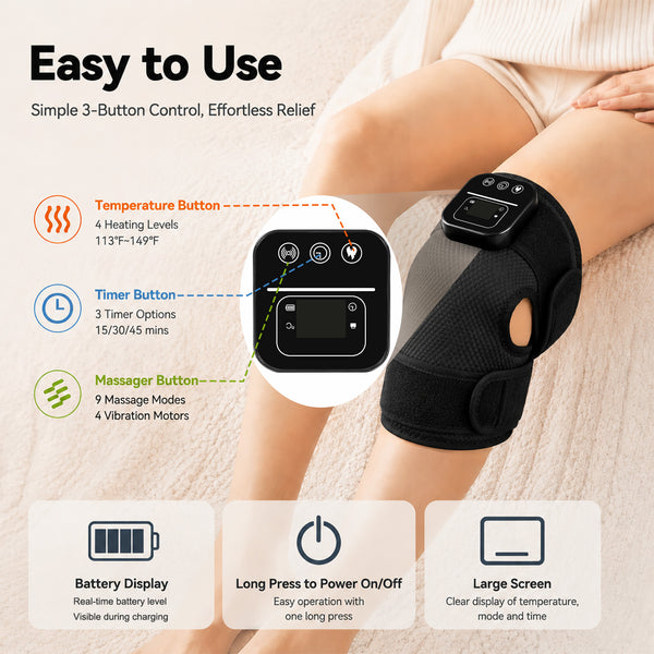 rechargeable knee massager