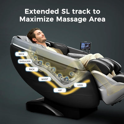 <Christmas Package> IBooMas® IBM-P03 Ultimate 4D Mimic Space Capsule Zero-G Massage Chair (2 Colors)