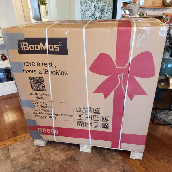 iBooMas Used R8606 Massage Chair White