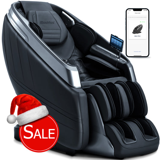 IBooMas® IBM-P03 Ultimate 4D Mimic Space Capsule Zero-G Massage Chair (2 Colors)