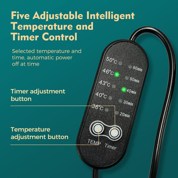 Five Adjustable Temp and Timer Control