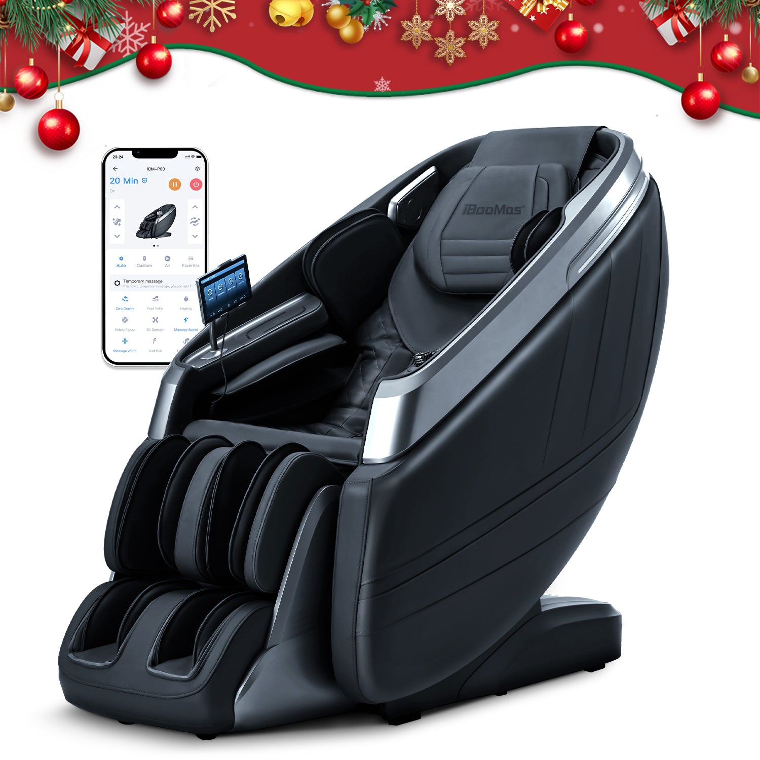 Fauteuil de massage IBM-P03 Ultimate 4D Zero-G (3 couleurs)