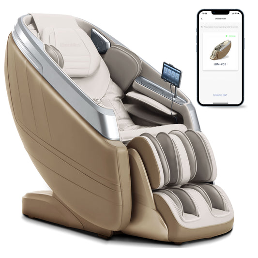 <Christmas Package> IBooMas® IBM-P03 Ultimate 4D Mimic Space Capsule Zero-G Massage Chair (2 Colors)