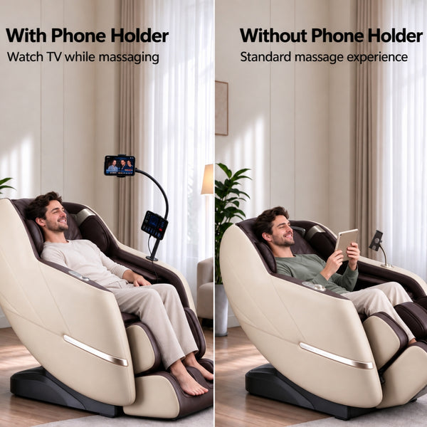 iBooMas® M109 3D New Arrival Best Value Full Body Shiatsu Massager with Phone Holder & OTA Upgrade