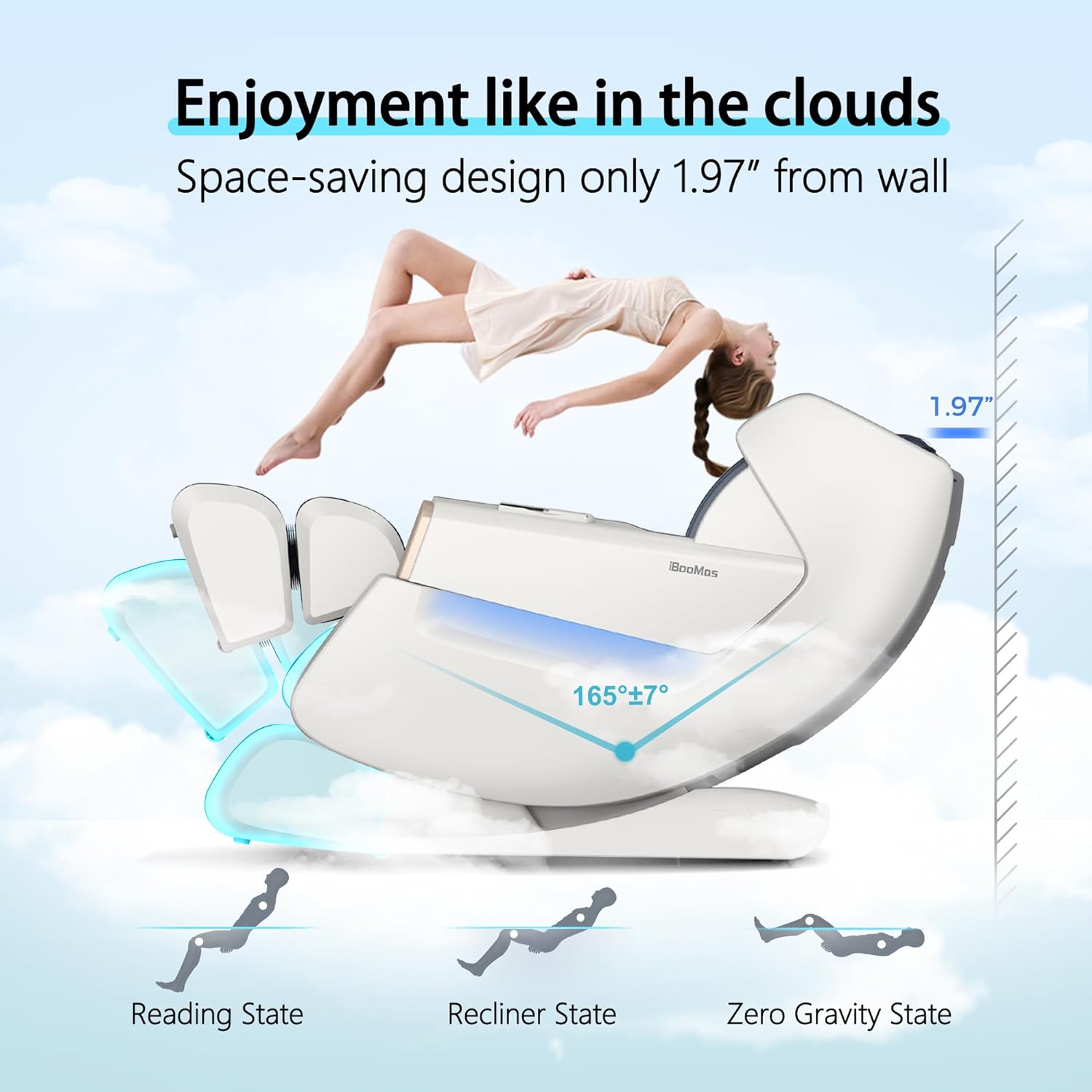 iboomas massaging gaming chair r8606