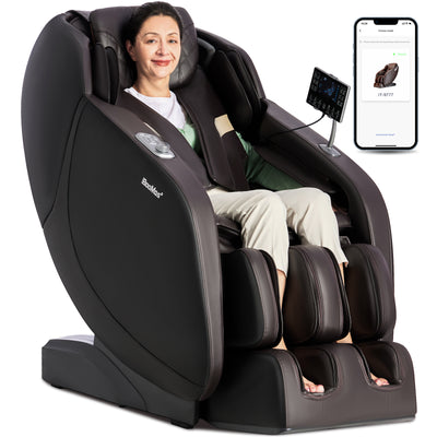 <Special Deal> IBooMas® IT-9777 Real Pro Ultra 3D Chest Heating Zero-G Massage Chair with Pedal