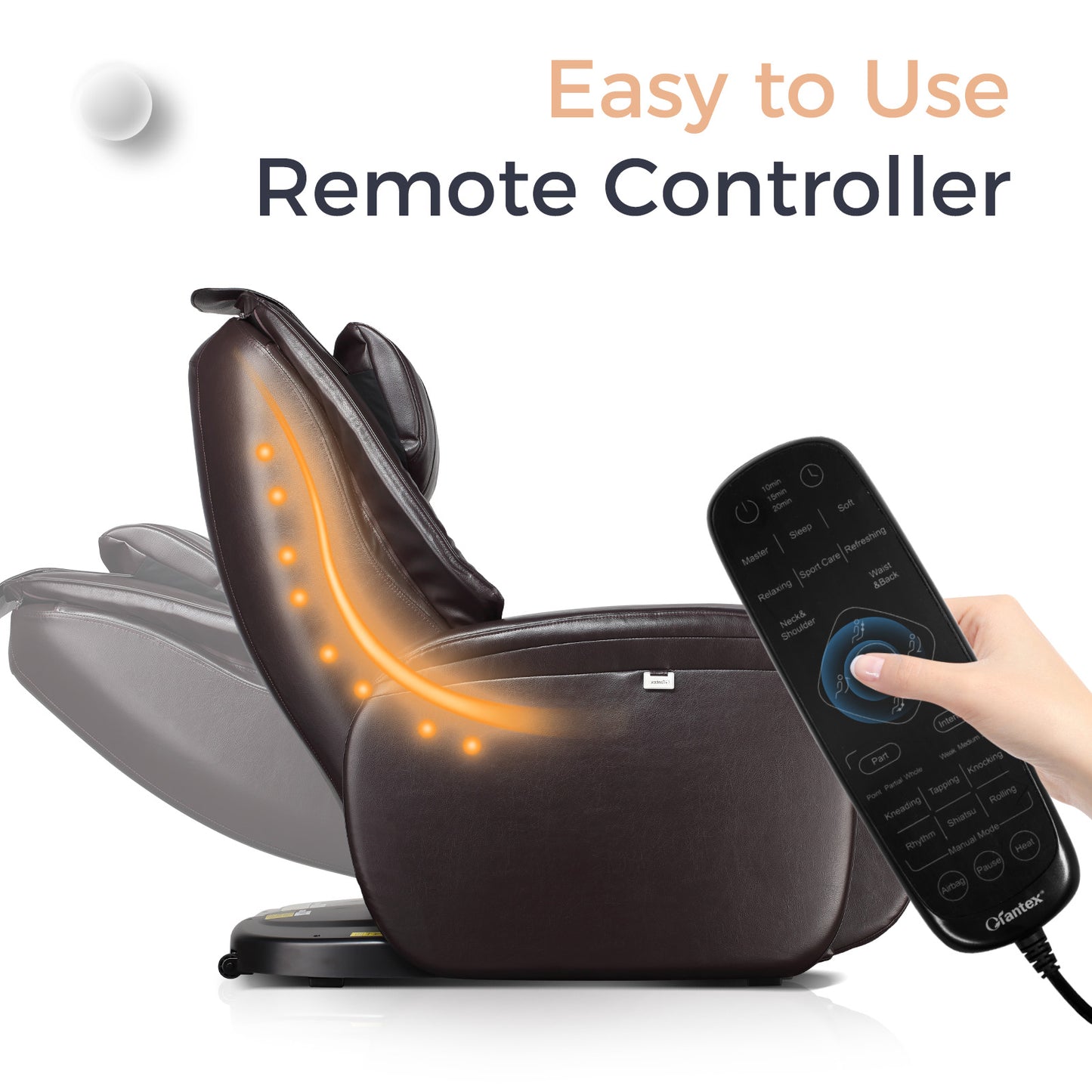 SL track 3d mechanism recliner massage sofa